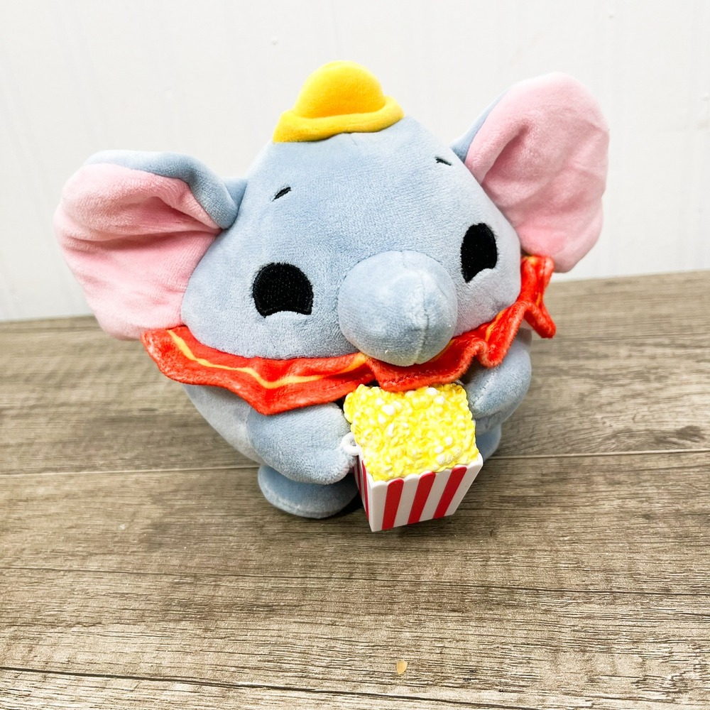 Disney Dumbo Plush Zuru 5 Surprise Disney Store Edition Popcorn Elephant Blue